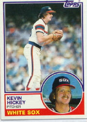 1983 Topps      278     Kevin Hickey